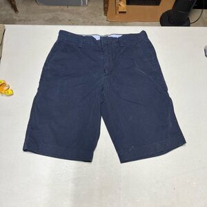 J.Crew Rivington 29W. Navy men’s flat front shorts 100% cotton